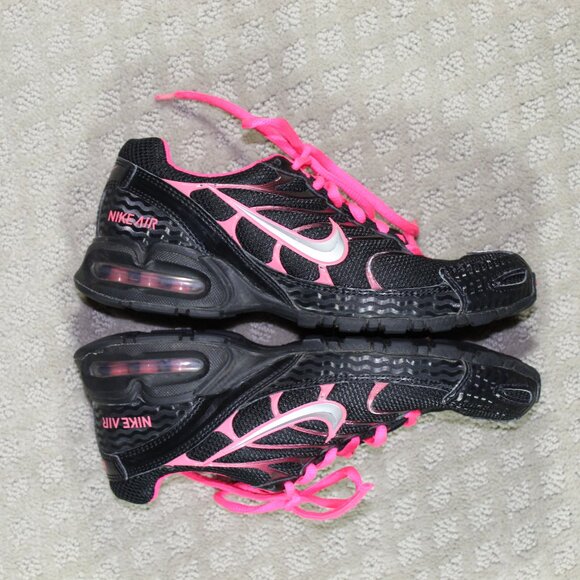 Nike Max Air Torch 4 Size 6.5 Black and Pink Athletic Sneakers - Picture 4 of 6